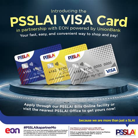 PSSLAI Visa Card .